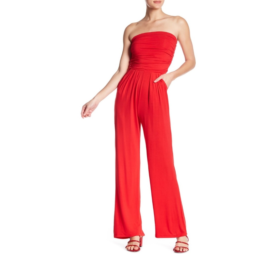 Pink Owl Solid Jumpsuit